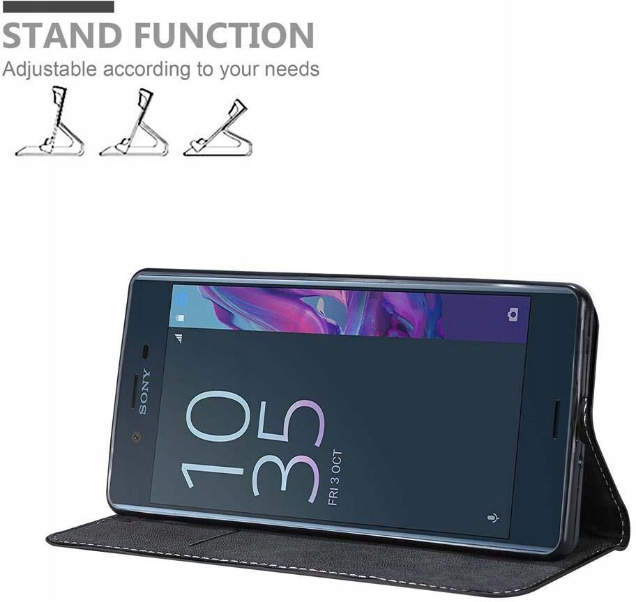 Cadorabo Custodia per Sony Xperia XZ1 Compact in FROST NERO - Morbida Cover Protettiva Sottile di Silicone TPU con Bordo Protezione - Ultra Slim Case Antiurto Gel Back Bumper Guscio