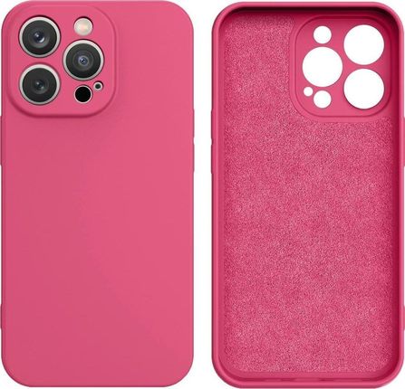 Hurtel Silicone Case Etui Samsung Galaxy A54 5G Silikonowy Pokrowiec Różowe