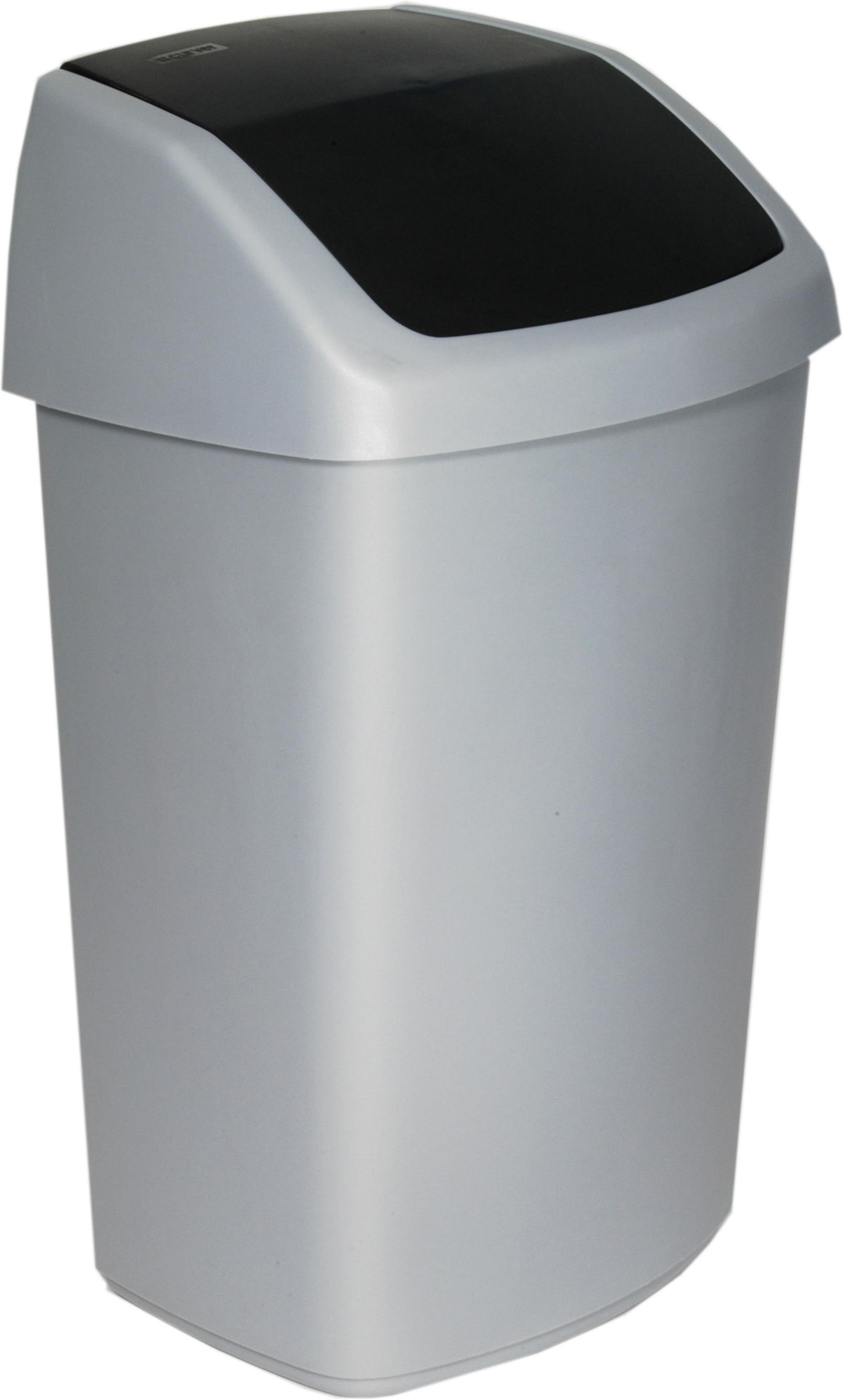Curver Swing Bin 50L Kosz Na Śmieci 40 6x34x66 8cm Szary 03987 373