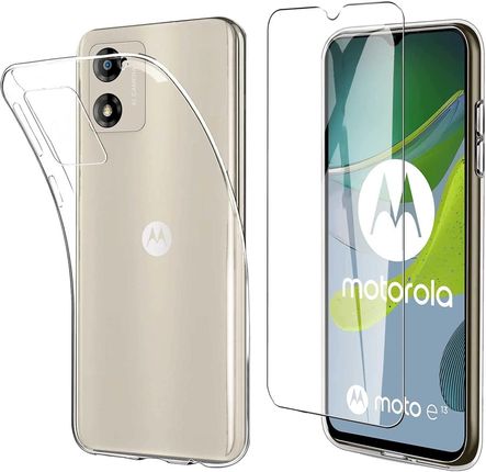 Case Etui Do Motorola Moto E13 Slim Szkło