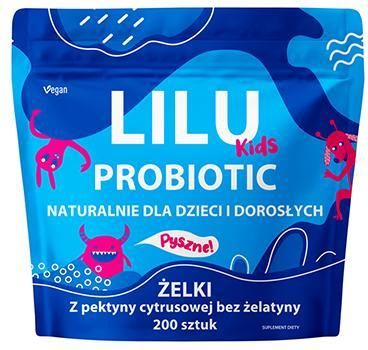Myvita Lilu Kids Probiotic Żelki Dla Dzieci I Dorosłych 200szt.