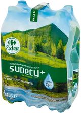 Zdjęcie Carrefour Extra Sudety+ Naturalna woda mineralna gazowana 6 x 1,5 l - Murowana Goślina