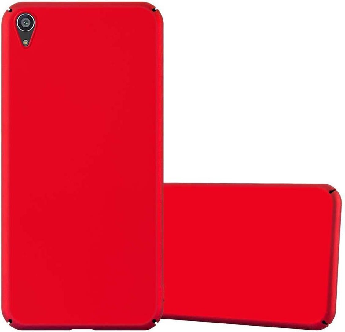 Coque - CADORABO - Sony Xperia M5 - Ultra Slim - Rouge - Protection TPU Silicone - Téléphonie