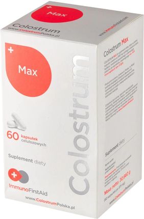 Colostrum MAX 500 mg - 60 kapsułek
