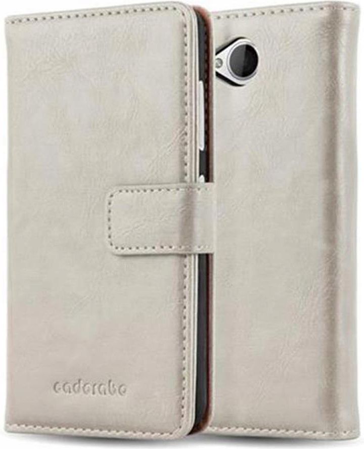 Cadorabo Coque Pour Nokia Lumia 640 En Marron CAFÉ - Housse Protection En Style Flip Avec Fermoire Magnétique - Etui Poche Folio Case Cover