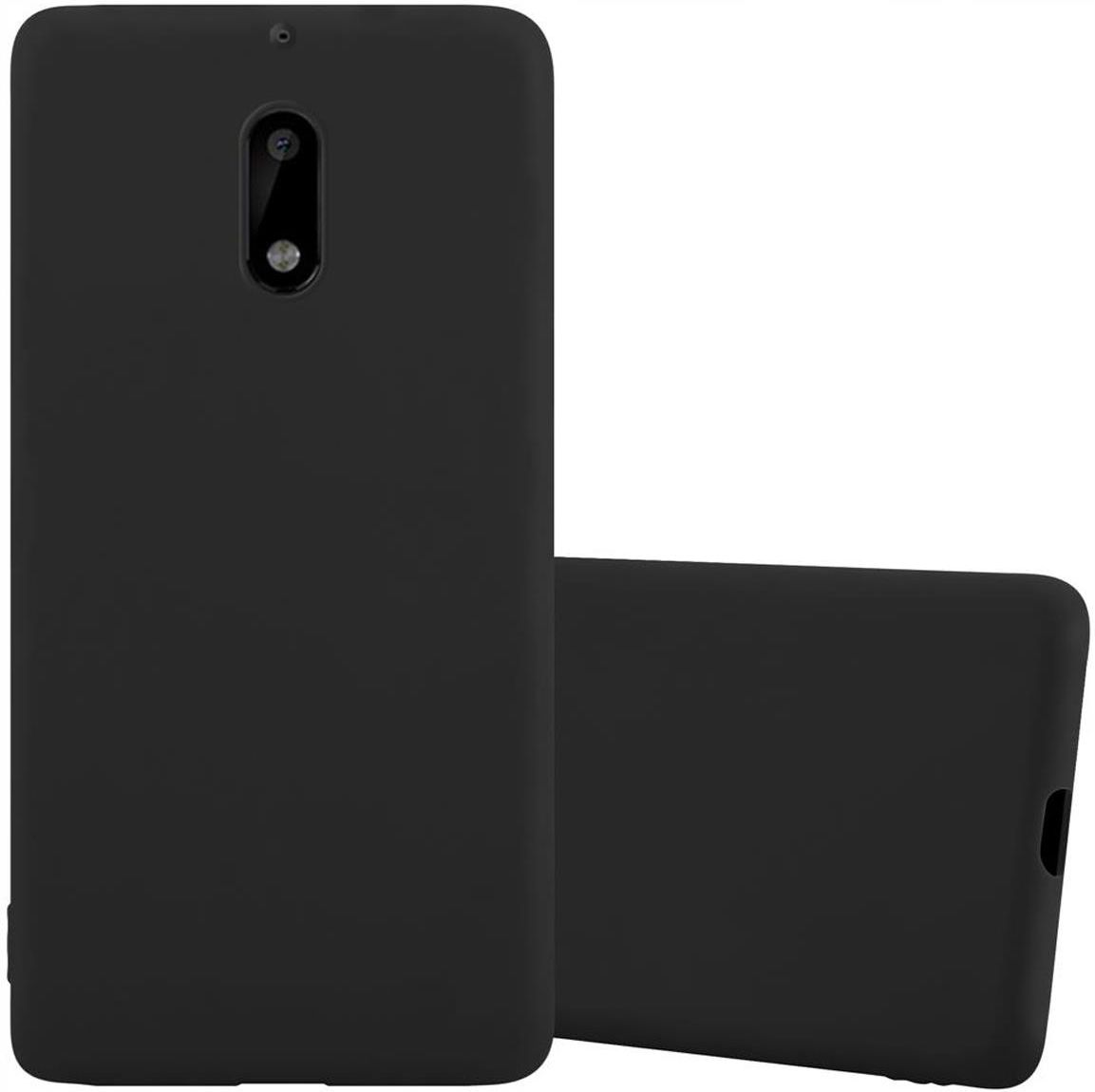 Custodia Cadorabo per Nokia 7 PLUS in VERDE ARM con slot per schede, copertura protettiva a