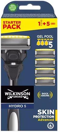 Wilkinson Sword Hydro 5 Skin Protection Advanced Maszynka Do Golenia Dla Mężczyzn + 4 Wkłady
