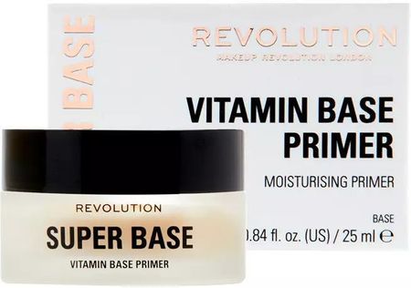 Makeup Revolution Super Base Vitamin Primer Nawilżająca Baza Pod Makijaż 25Ml