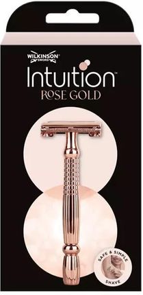Wilkinson Sword Intuition Rose Gold Maszynka Do Golenia Dla Kobiet + 9 Żyletek