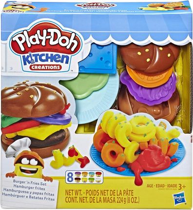 Hasbro Play-Doh Burger Frytki E5472