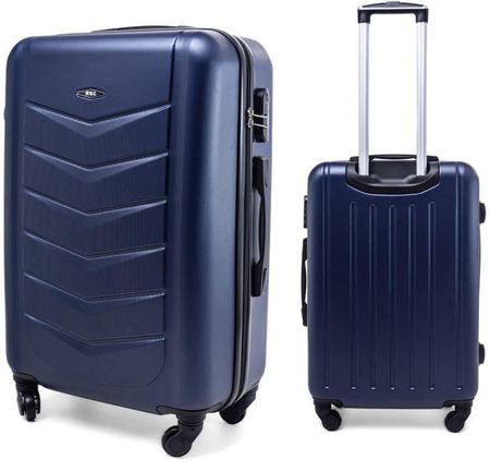 Średnia walizka PELLUCCI RGL 520 M Granatowa