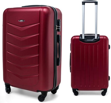 Średnia walizka PELLUCCI RGL 520 M Bordowa