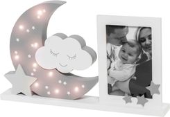 Zdjęcie Dooky Ramka Do Zdjęć Z Lampką Led Moonlight Grey - Kraków