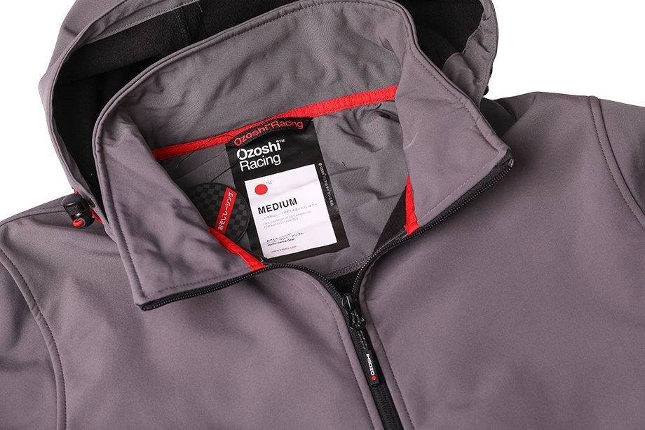 Kurtka męska softshell Ozoshi Kazaiuki grafitowa OZ93358