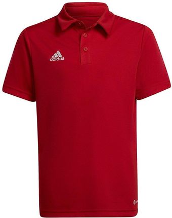 Koszulka dla dzieci adidas Entrada 22 Polo czerwona H57495