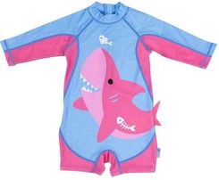 Zdjęcie Zoocchini Kombinezon do Pływania Różowy Rekin 6-12 miesięcy - Chorzów