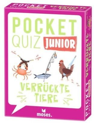 moses. Verlag Pocket Quiz junior Verrückte Tiere (wersja niemiecka)