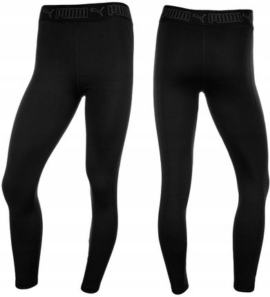 Legginsy damskie Puma Elastic Tight 7/8 czarne 520282 56