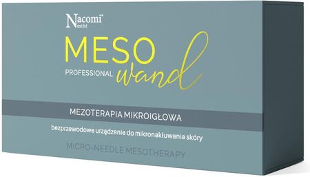Nacomi Next Level MESO Wand Mezoterapia mikroigłowa Bezprzewodowe urządzenie do mikronakłuwania skóry