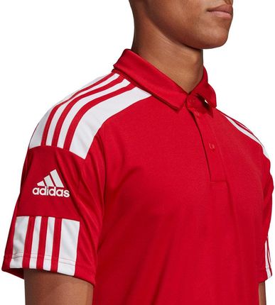 Adidas Koszulka Teamwear Męska Squadra 21 Polo Czerowna Gp6429 - zdjęcie 5