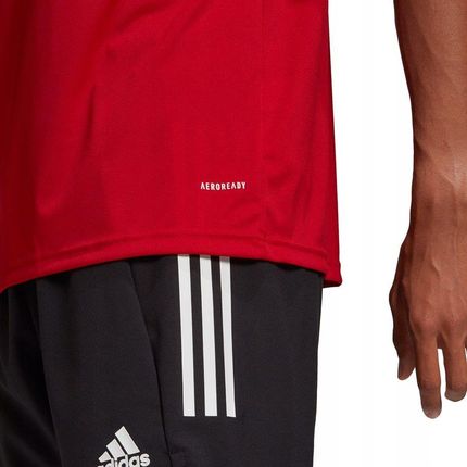 Adidas Koszulka Teamwear Męska Squadra 21 Polo Czerowna Gp6429 - zdjęcie 2