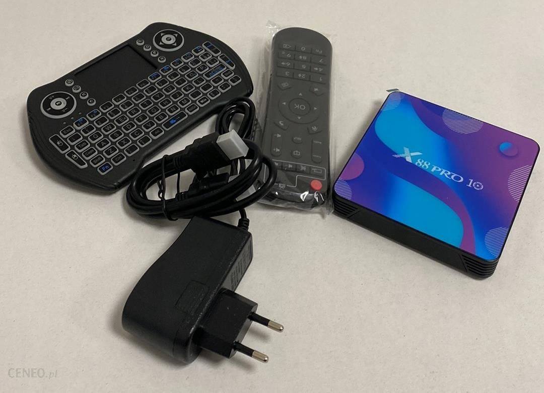 Smart TV Box Android 11 X88 Pro 10 z Pilot