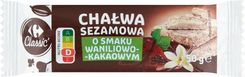 Zdjęcie Carrefour Classic Chałwa sezamowa o smaku waniliowo-kakaowym 50 g - Szprotawa