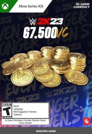 WWE 2K23 - 67500 Virtual Currency Pack (Xbox Series X|S)