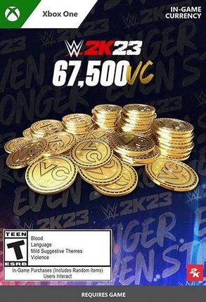 WWE 2K23 - 67500 Virtual Currency Pack (Xbox One)