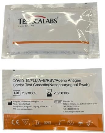 Test COMBO 5w1 COVID + Grypa AiB + RSV + Adenowirus - Opinie i ceny na ...