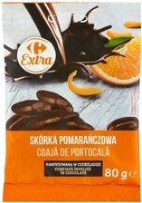 Zdjęcie Carrefour Extra Skórka pomarańczowa kandyzowana w czekoladzie 80 g - Terespol