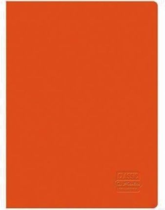 Herlitz Zeszyt Rainbow Classic A4 W Kratkę 96 Kartek Pomarańczowy
