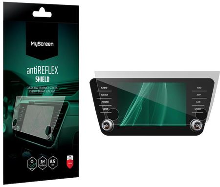 Lamel Skoda Superb 3G Folia Redukująca Odblaski Myscreen Antireflex Shield