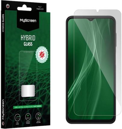 Lamel Samsung Galaxy A72 4G/5G/F62/M62 Antybakteryjne Szkło Hybrydowe Myscreen Hybrid Glass Bacteriafree