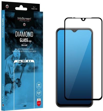 Lamel Xiaomi Mi 9 Szkło Hartowane Z Klejem Na Całej Powierzchni Myscreen Diamond Glass Edge Full Glue (Czarna Ramka)