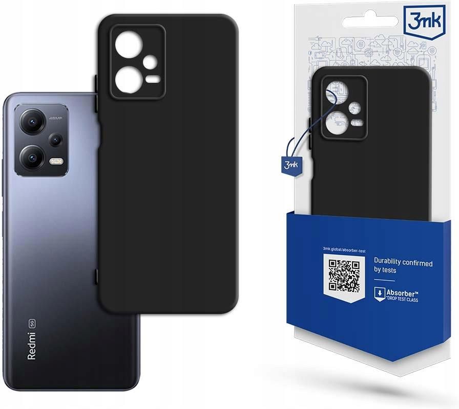 Xiaomi Redmi Note 12 Pro+Etui Plecki 3Mk Matt Case Black - Etui na ...