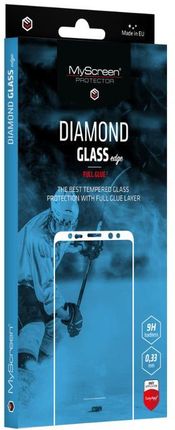 Lamel Oppo Reno4 Z 5G Szkło Hartowane Z Klejem Na Całej Powierzchni Myscreen Diamond Glass Edge Full Glue (Czarna Ramka)
