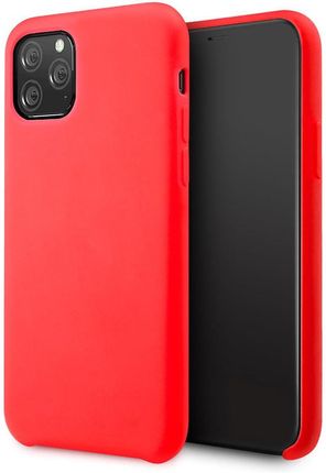 Samsung Plecki Etui Silikon A20S Czerwony