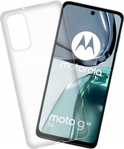 COVER CARBON PER MOTOROLA MOTO G62 5G CUSTODIA NERA OPACA TPU - Foto 12