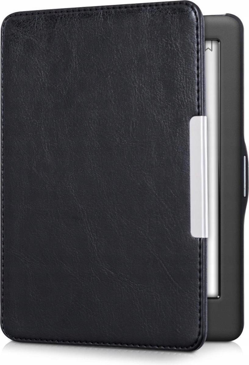 Kwmobile Flip Cover EReader Hoesje Geschikt Voor Kobo Glo HD / Touch 2 0 Met Handvat In Donkergrijs - View #3