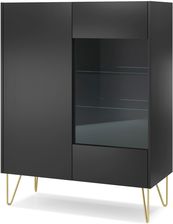 Zdjęcie Piaski Witryna Niska Wt97 Grafit Mat Marmur Black Royal 100365396 - Różan