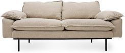 Zdjęcie Hkliving Sofa Retro 2 Osobowa Kremowa 25076 - Wronki
