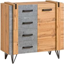 Zdjęcie Dolmar Komoda Lofter 6 Dąb Wotan Beton Millenium 100388385 - Zagórz