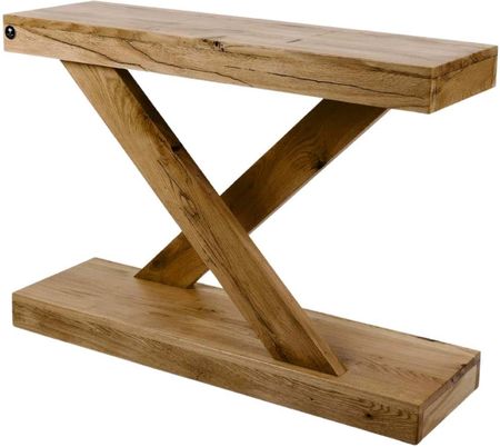 Emra Wood Design Konsola Wykonana Z Drewna Lite Dębowego Loft Skd 200 Rozmiary Od 50 Cm Do 9745