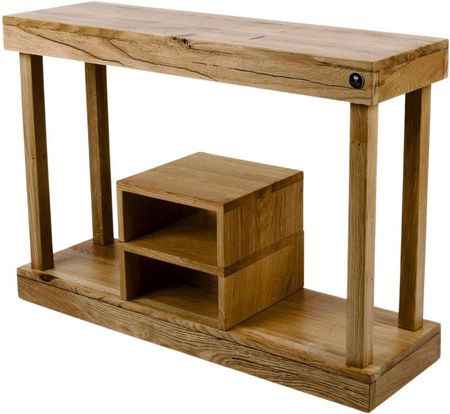 Emra Wood Design Konsola Wykonana Z Drewna Lite Dębowego Loft Skd 229 Rozmiary Od 50 Cm Do 200 9778