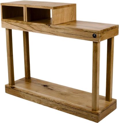 Emra Wood Design Konsola Wykonana Z Drewna Lite Dębowego Loft Skd 236 Rozmiary Od 50 Cm Do 200 9785