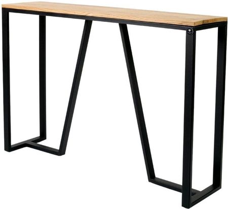 Emra Wood Design Konsola Rustykalna Drewno Lite Dąb Skd 98 9587