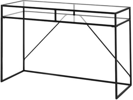 Emra Wood Design Konsola Loft Industrialna Stal Czarna Nierdzewna Inox Skd 100 9622