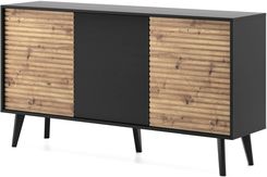 Zdjęcie Piaski Komoda Willow K154 Grafit Dąb Artisan 100393924 - Zabłudów