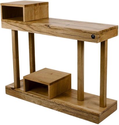 Emra Wood Design Konsola Wykonana Z Drewna Lite Dębowego Loft Skd 250 Rozmiary Od 50 Cm Do 200 9799